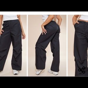 NWT black track pant